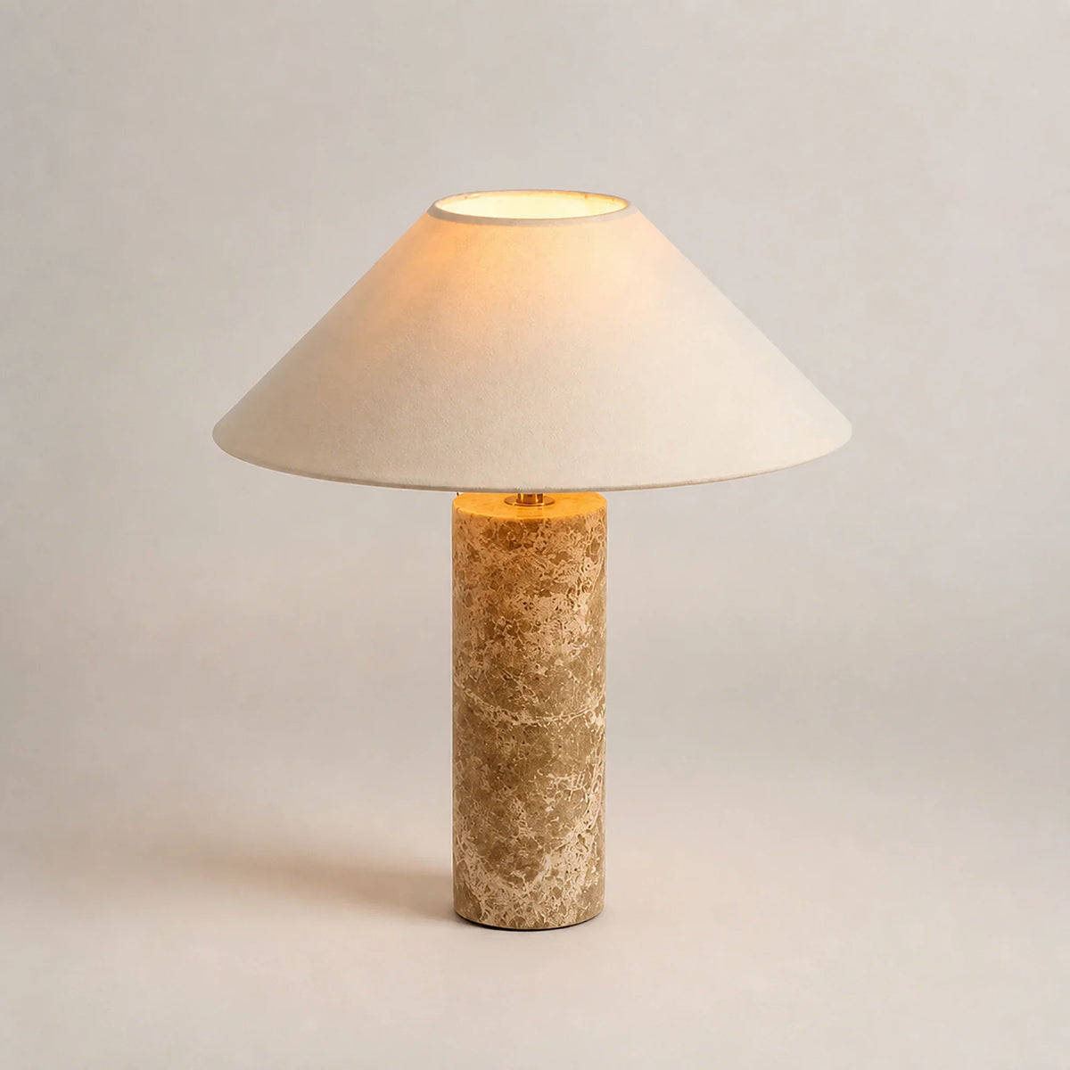 Marble Mushroom Table Lamp