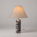 Marble Column Table Lamp