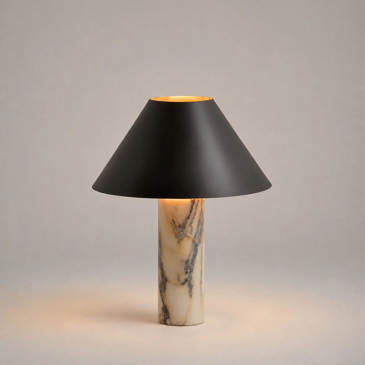 Marble Cone Table Lamp