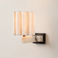 Marble Pleated Wall Sconce