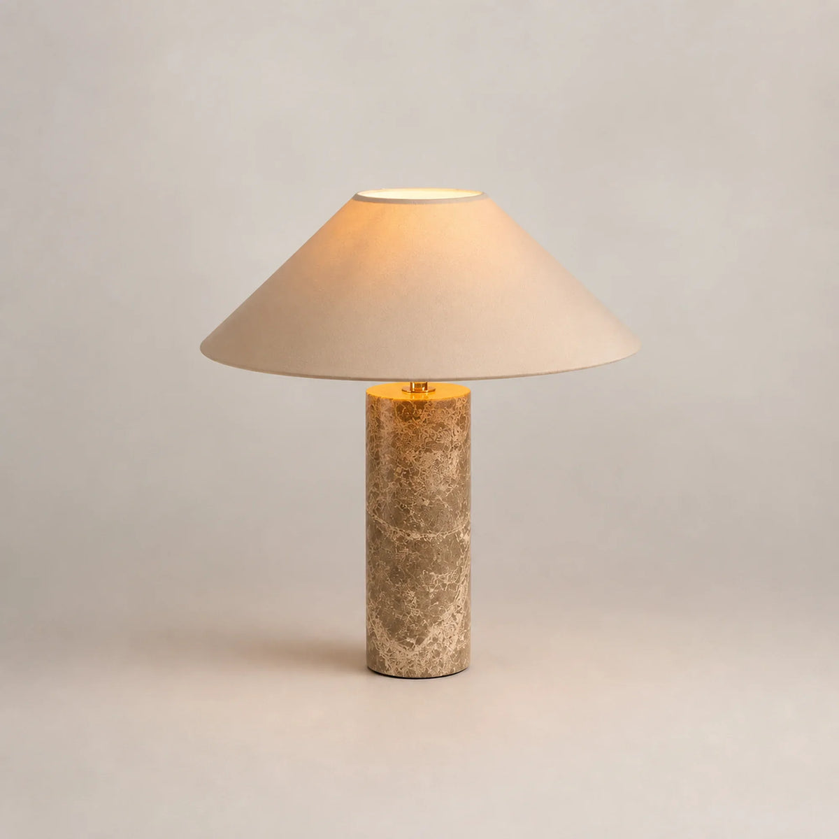Marble Mushroom Table Lamp