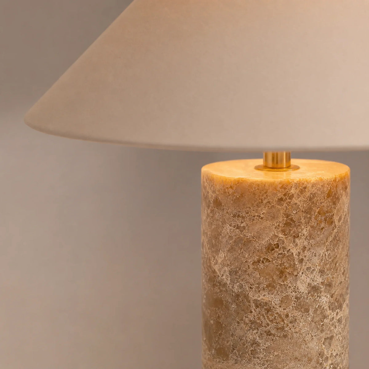 Marble Cone Table Lamp