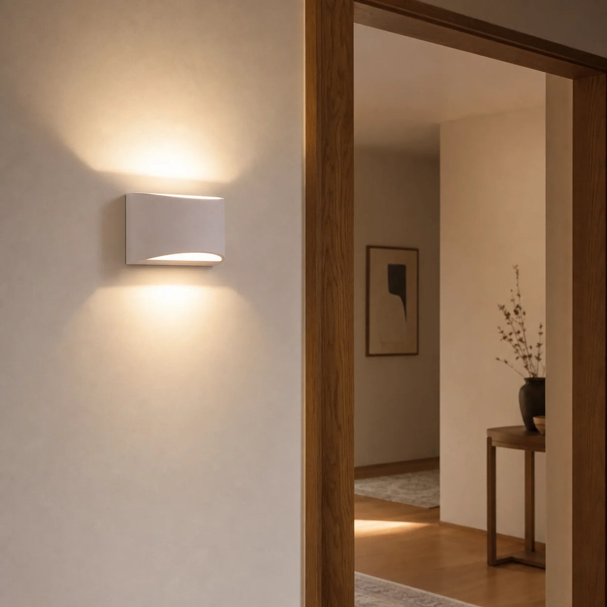 Curved LED Wall Sconce