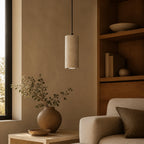 Travertine Stone Pendant Light