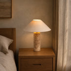 Marble Mushroom Table Lamp