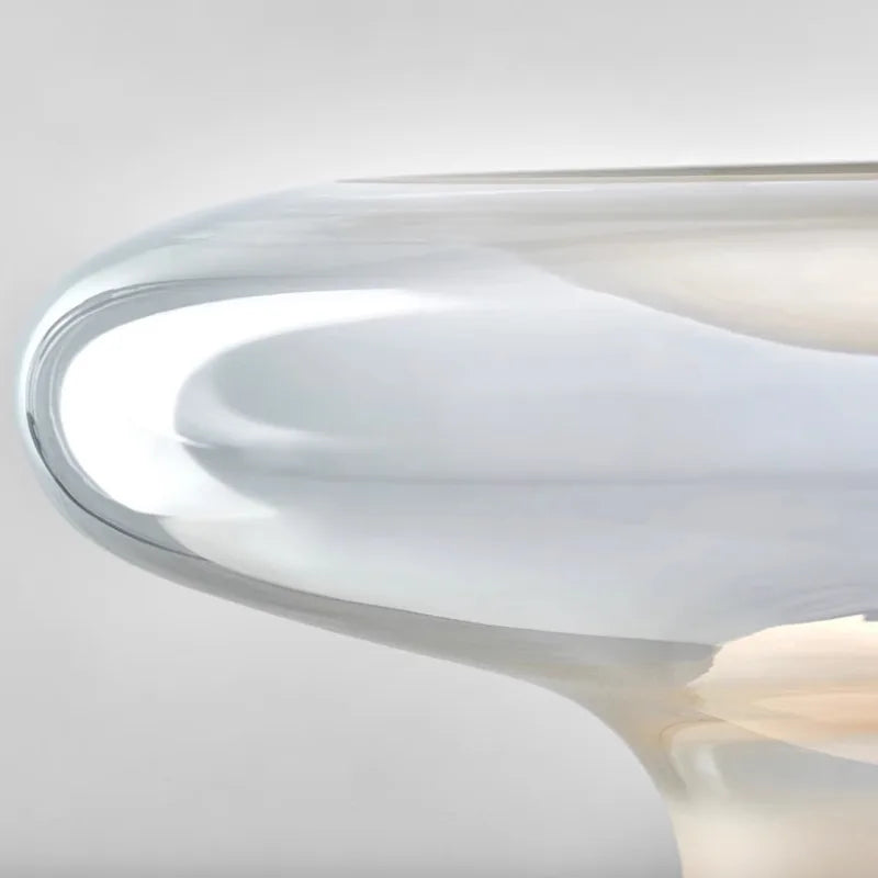 Modern Glass Mushroom Table Lamp
