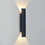 LED Outdoor Garden Wall Sconce 40cm Black