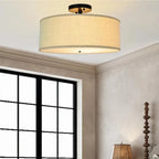 Modern White Wabi Sabi Japanese Chandelier Warm Light
