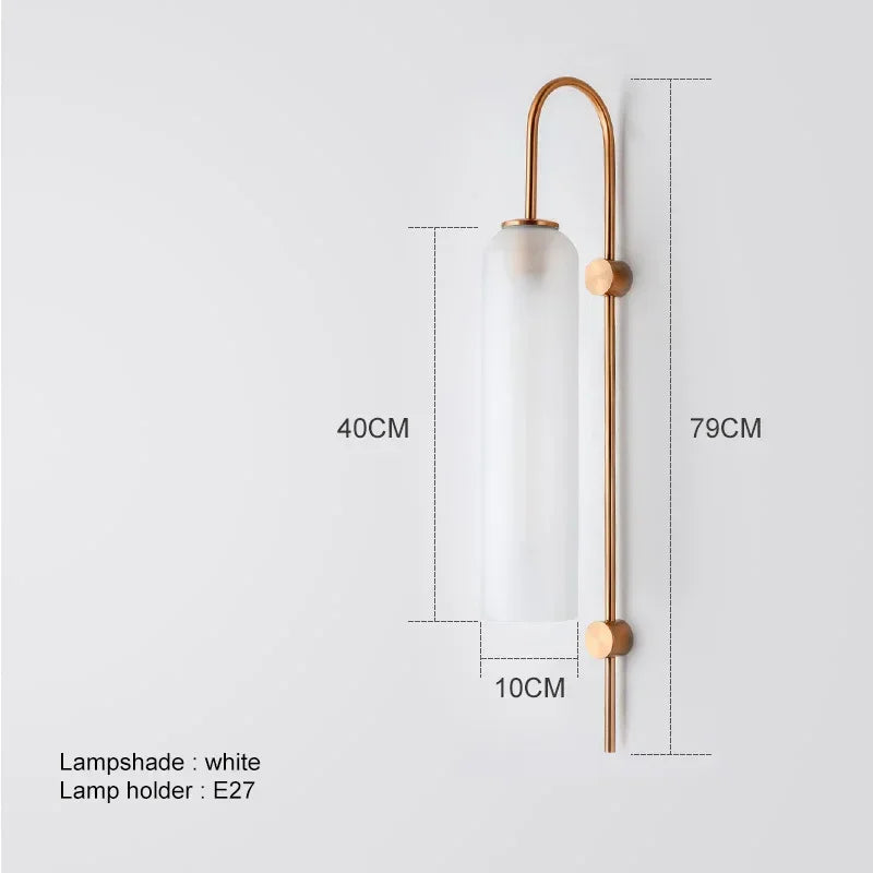Modern Luxury Glass LED Wall Sconce