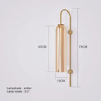 Modern Luxury Glass LED Wall Sconce