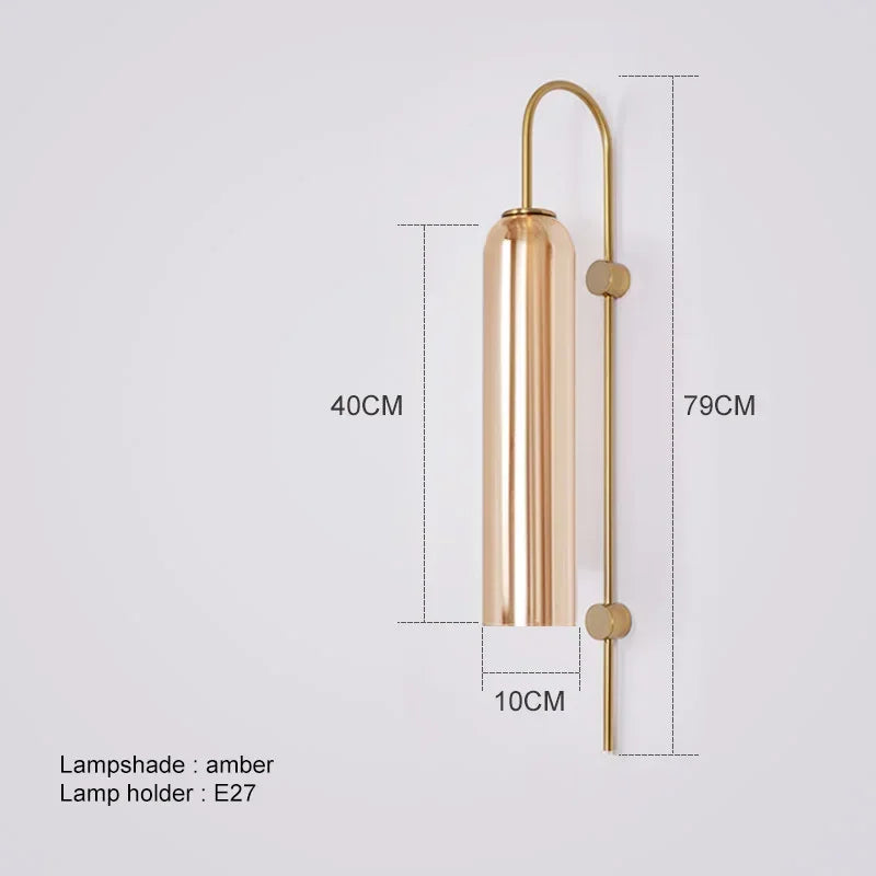 Modern Luxury Glass LED Wall Sconce