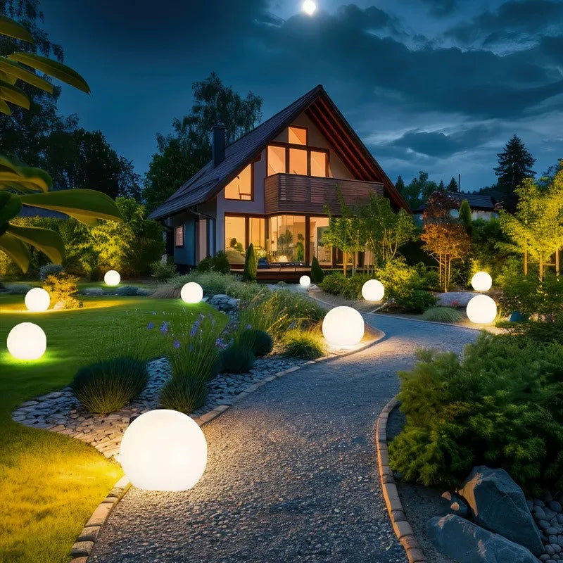 Solar LED Outdoor Pathway Light 30cm