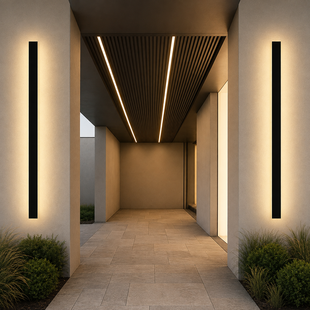Linear LED Outdoor Wall Sconce