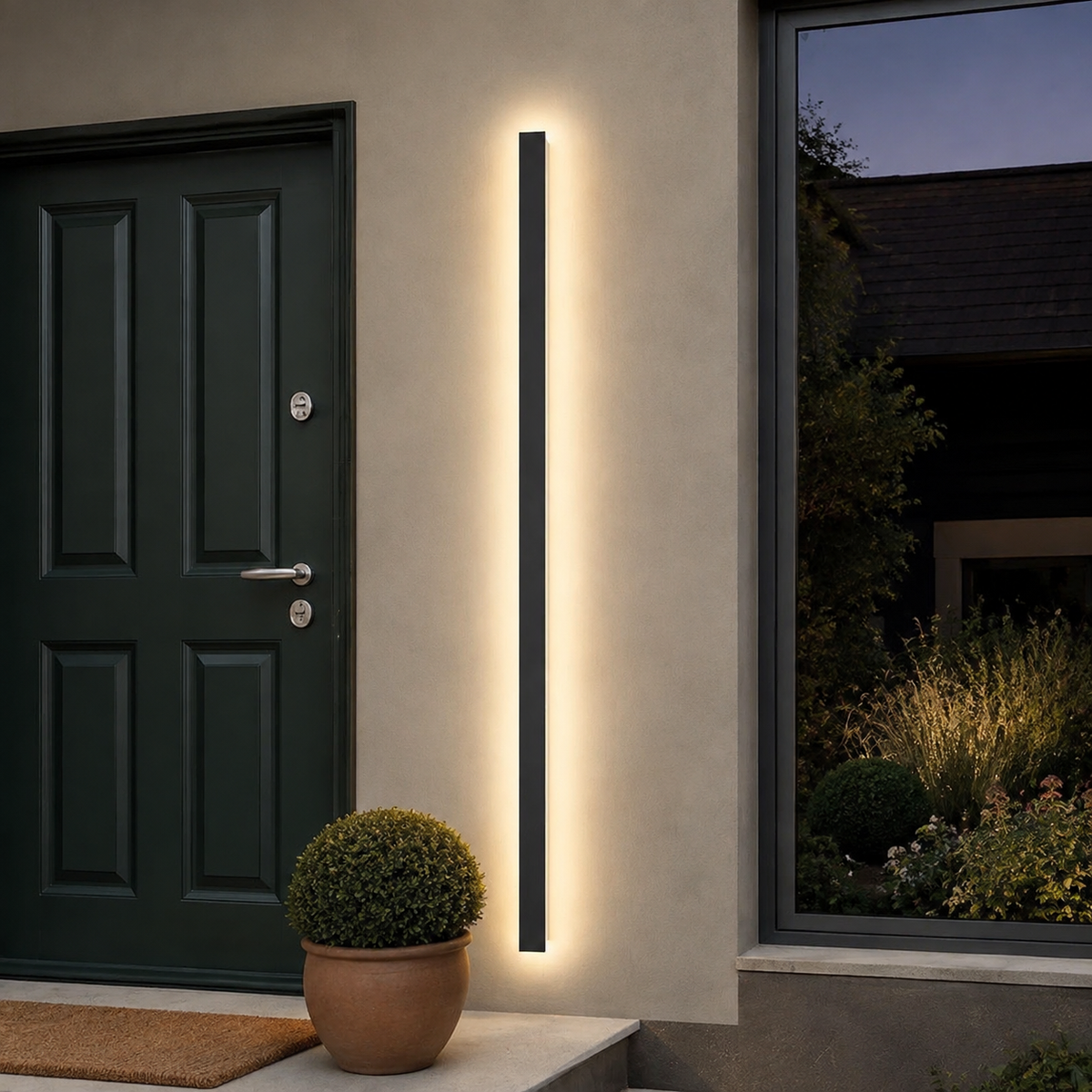 Linear LED Outdoor Wall Sconce