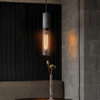Concrete Mesh Pendant Light