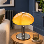 Bauhaus Glass Mushroom Table Lamp