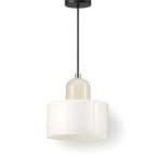 Small Bauhaus Glass Pendant Light