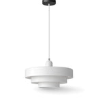 Bauhaus Tiered Metal Pendant Light
