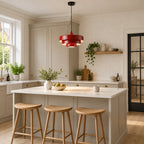 Bauhaus Tiered Metal Pendant Light