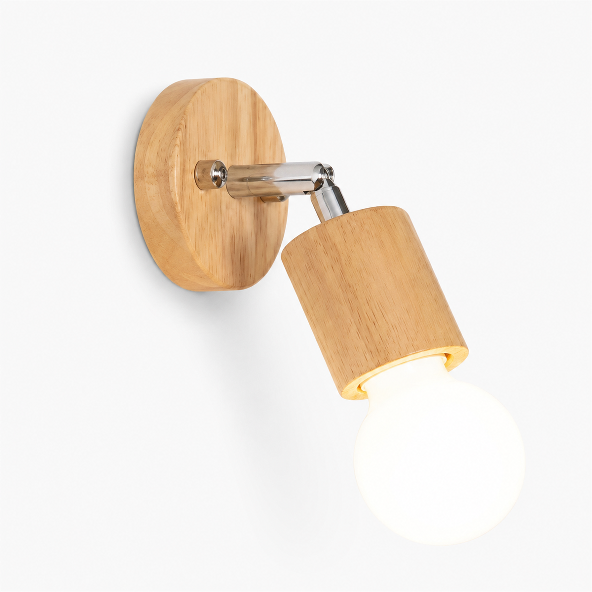Nordic Wooden Rotating Ceiling Light