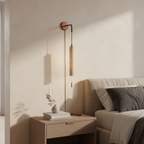 Pull Chain Modern Wall Sconce – Atlas