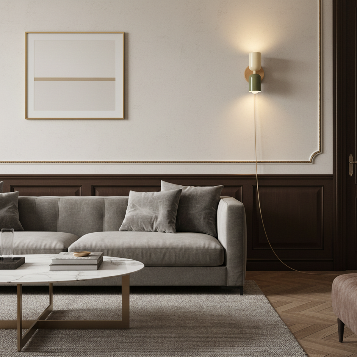Soft Upward and Downward Wall Glow