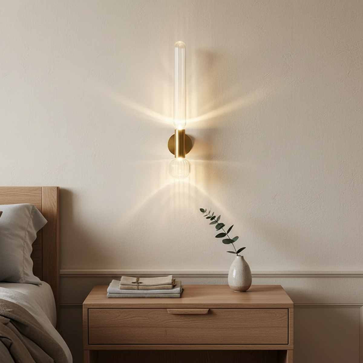 Modern Glass Wall Sconce