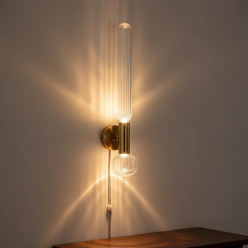 Modern Glass Wall Sconce