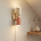Beige Nordic Minimalist Wall Sconce