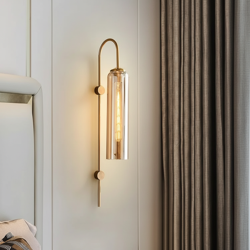 Modern Luxury Glass LED Wall Sconce
