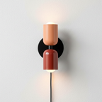 Black Nordic LED Wall Sconce