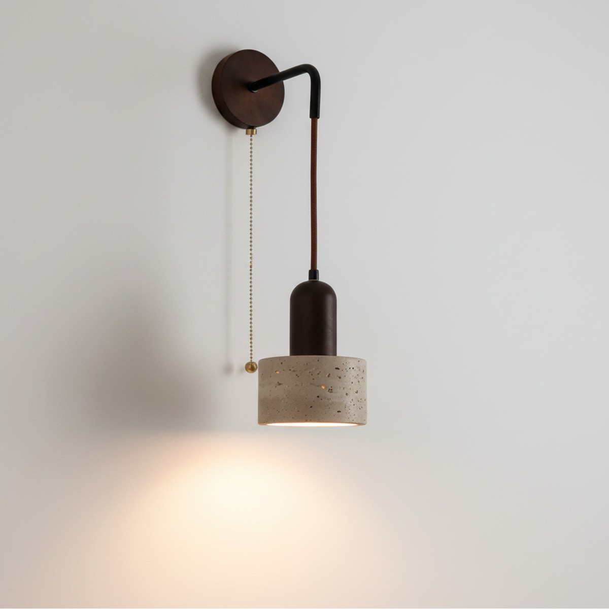 Pull Chain Modern Wall Sconce – Aspen