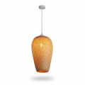 Handwoven Bamboo Chandelier – Finley