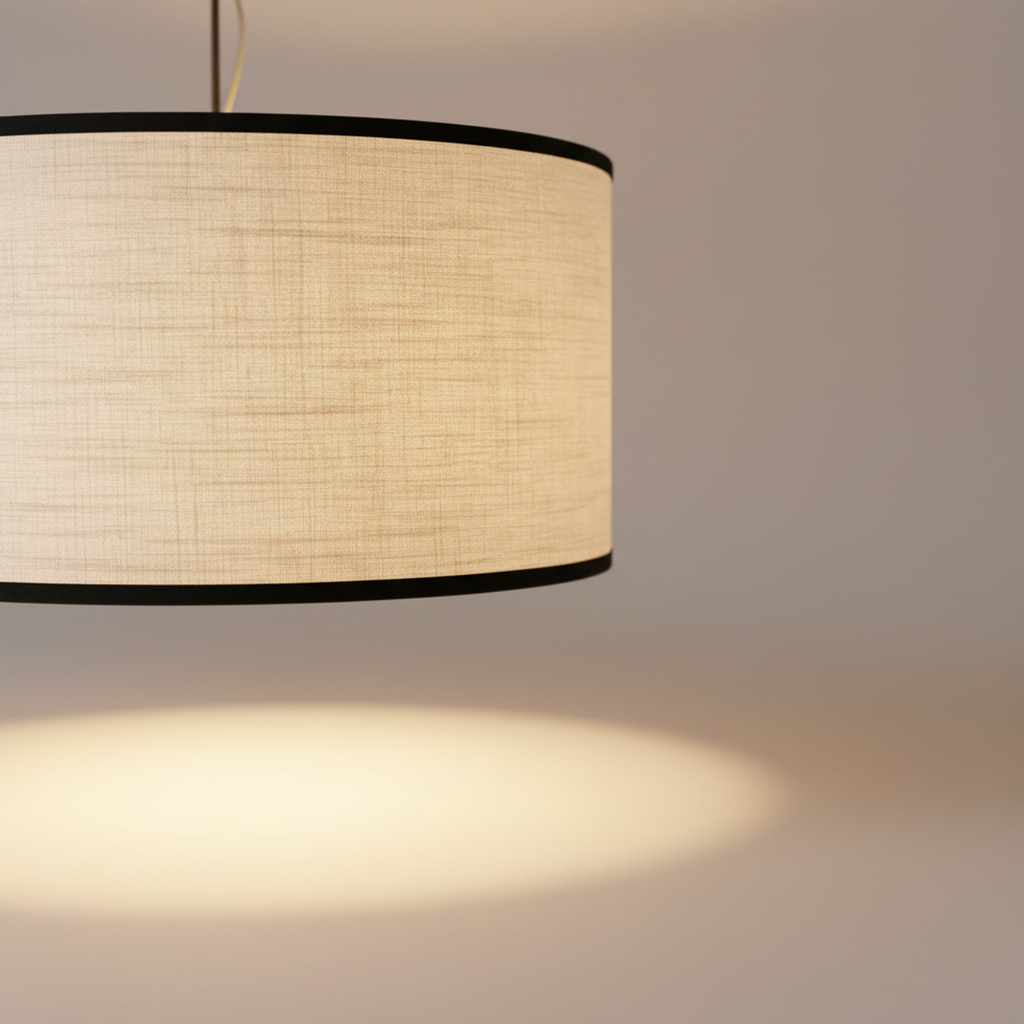 Modern Black Wabi Sabi Japanese Chandelier Warm Light
