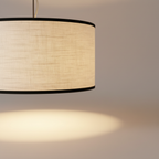 Modern Black Wabi Sabi Japanese Chandelier Warm Light