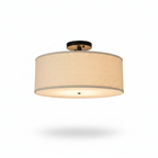 Modern White Wabi Sabi Japanese Chandelier Warm Light