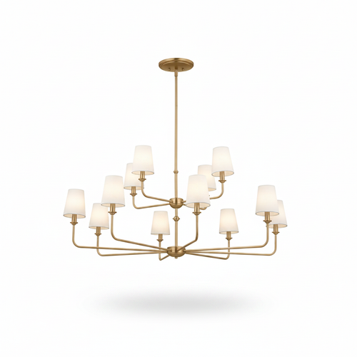 12-Light Modern Ceiling Light Chandelier