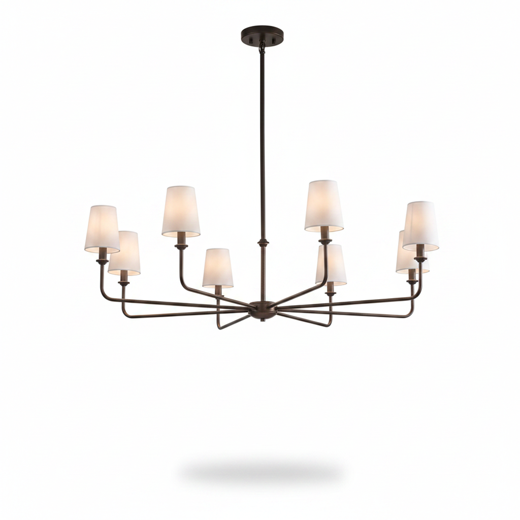 8-Light Modern Ceiling Light Chandelier