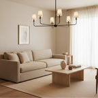 8-Light Modern Ceiling Light Chandelier
