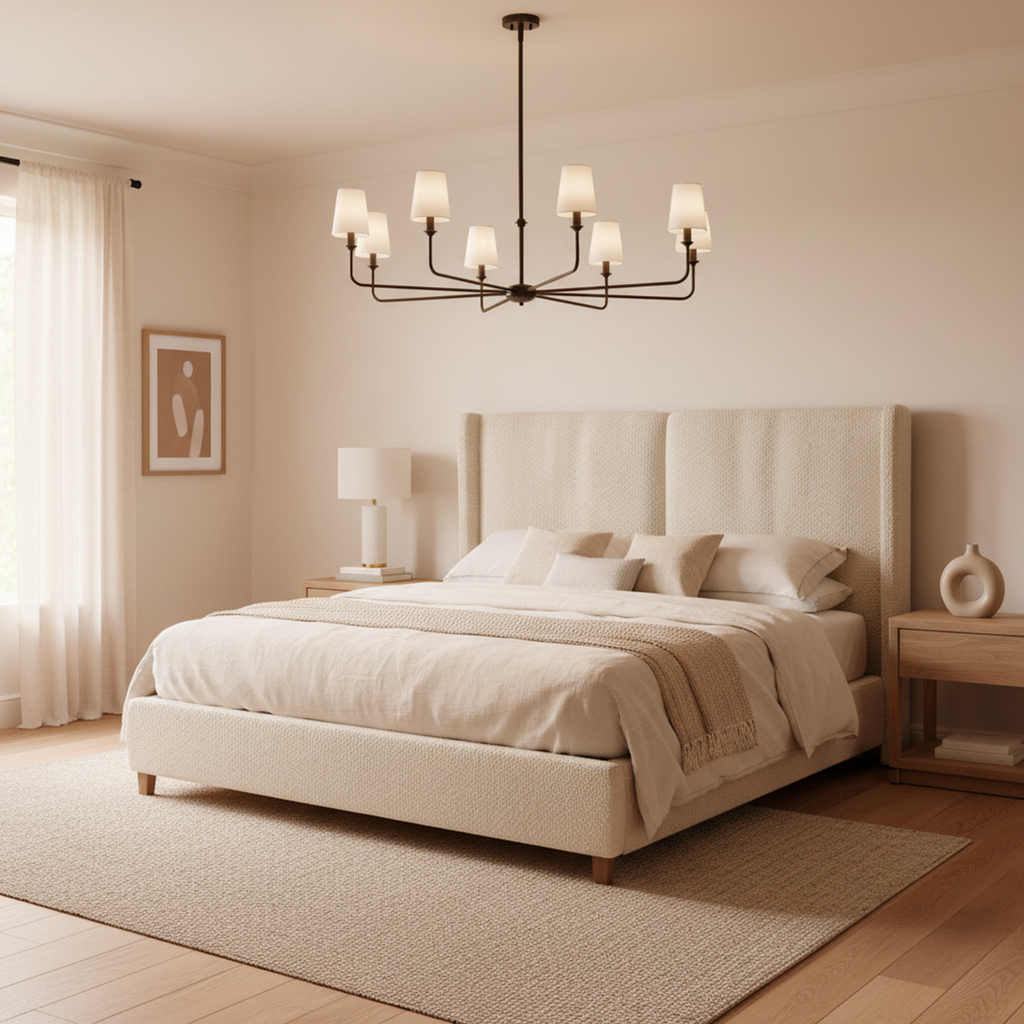 8-Light Modern Ceiling Light Chandelier