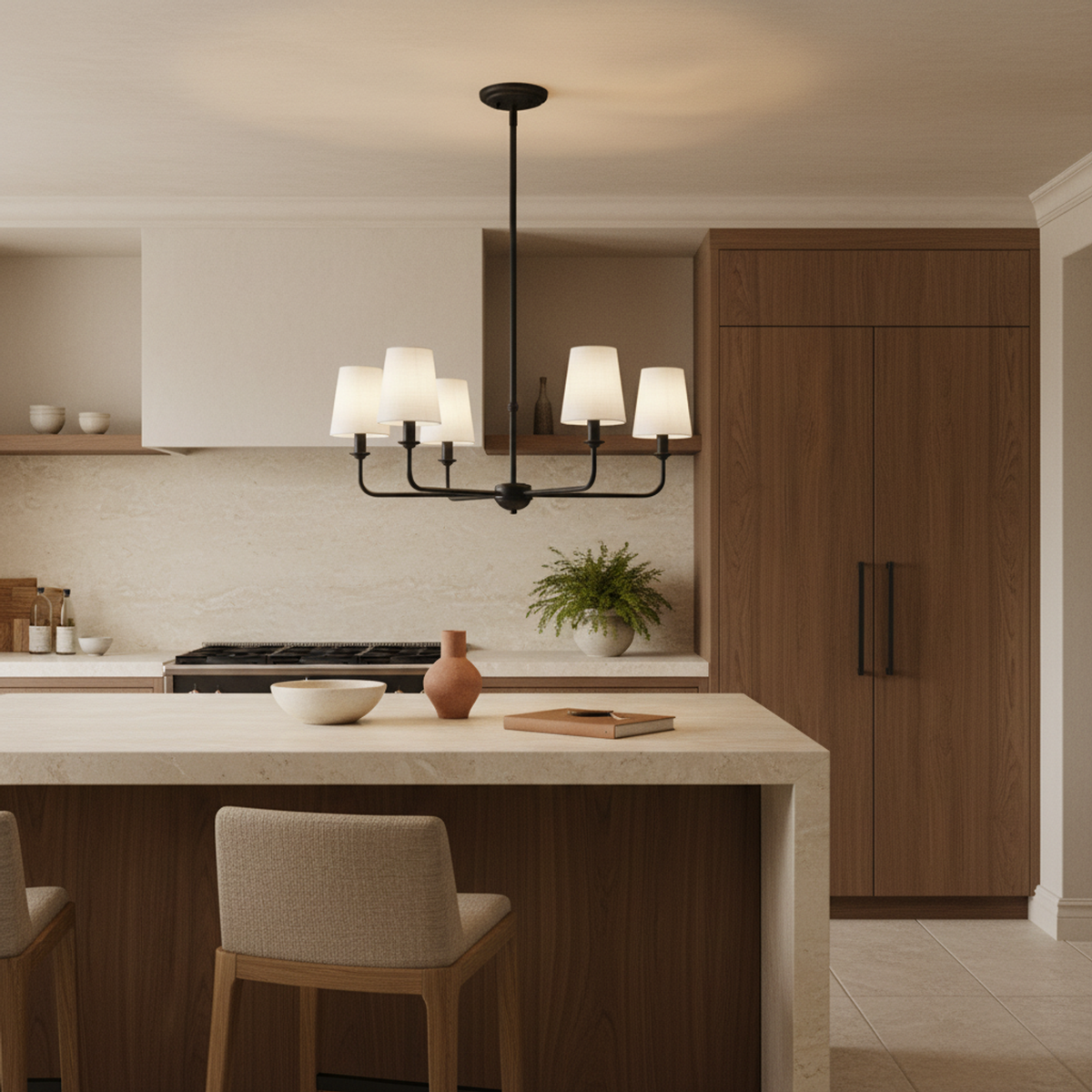 4-Light Ceiling Light Chandelier