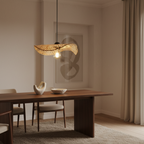 Handwoven Bamboo Chandelier – Cove