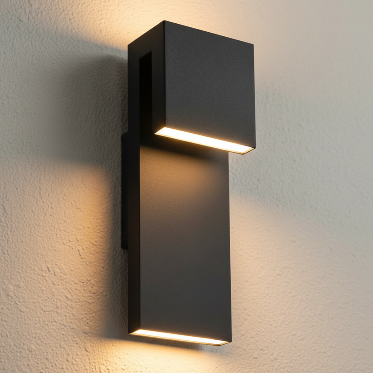 Modern Up & Down Outdoor Wall Sconce