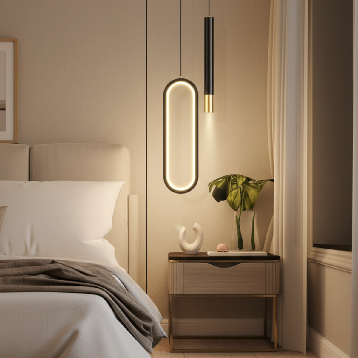 Modern Loop Pendant Light
