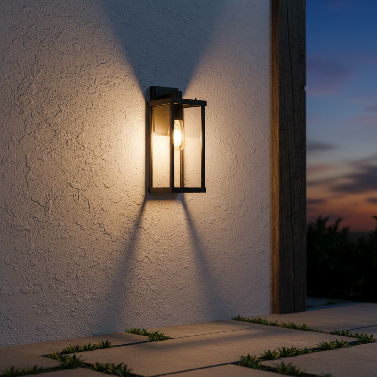 LED Outdoor Garden Wall Sconce