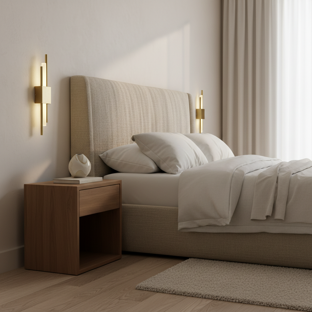 Double Tube LED Wall Sconce