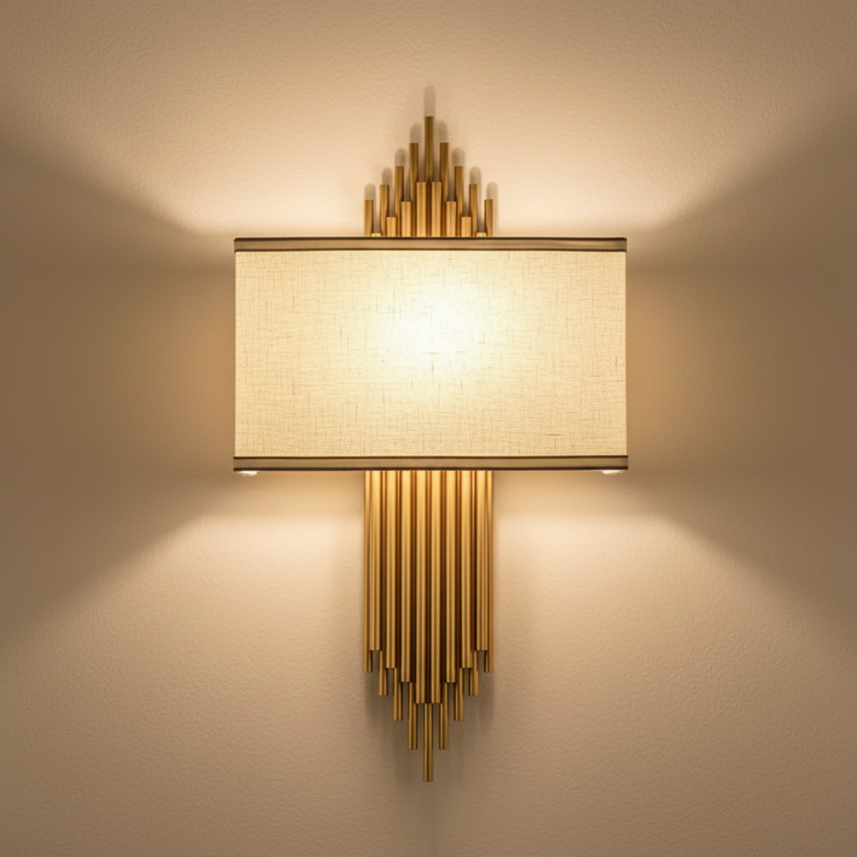 Art Deco Rod Wall Sconce