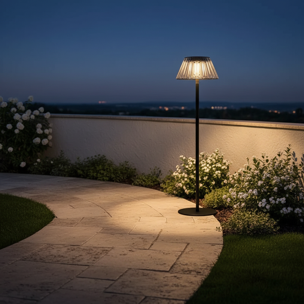 Outdoor Solar Crystal Lamp