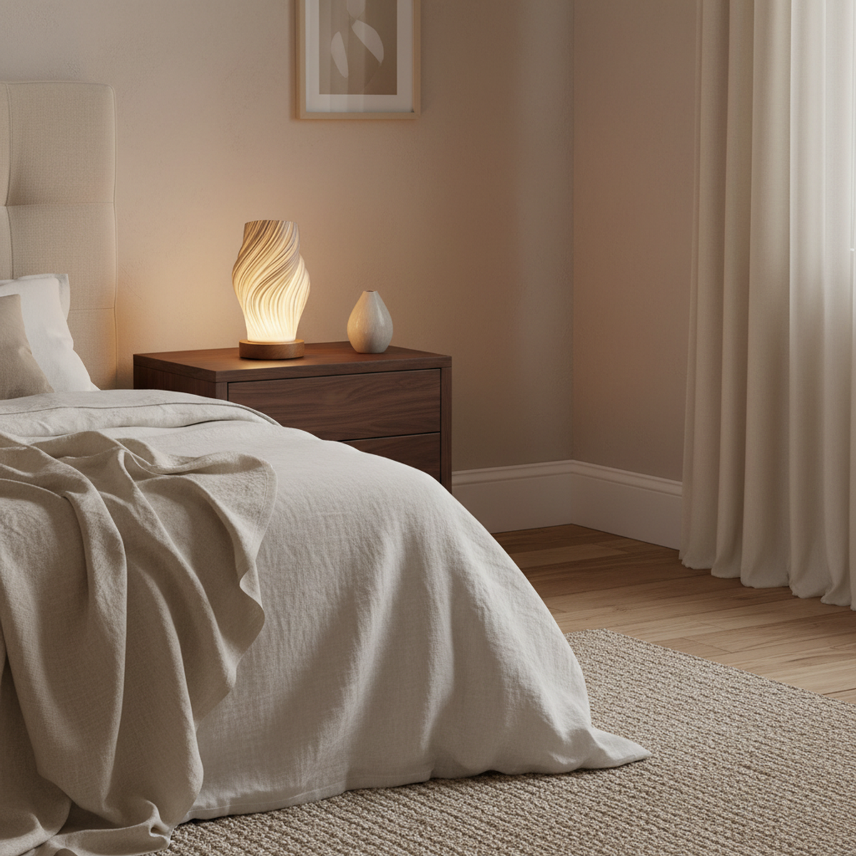 Twisted Glow Table Lamp