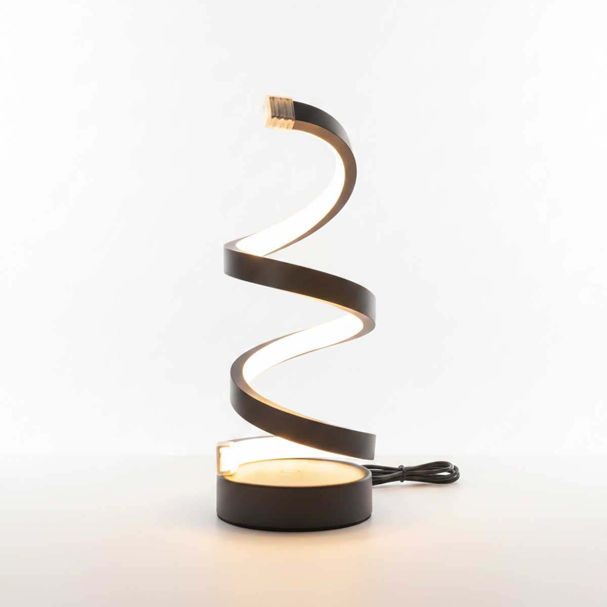 Modern Spiral LED Table Lamp